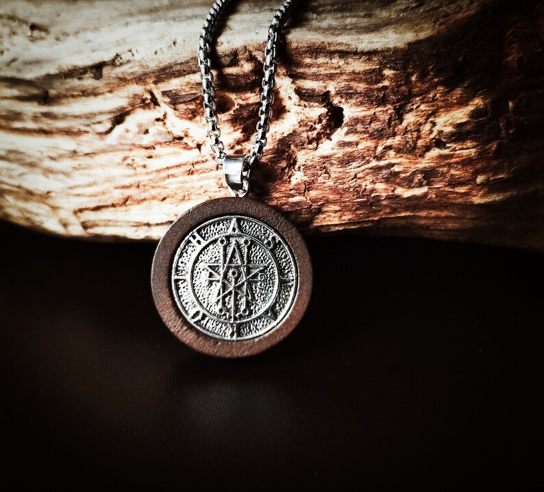 Astaroth pendant , Magical talisman, occult jewelry , Astaroth collana, Astarte goddess, pagan necklace, Goetia demon sigil, dark magic necklace , witchcraft , Solomonic Magic amulet, pentacle of Astaroth, love talisman, protection , talisman ,gothic